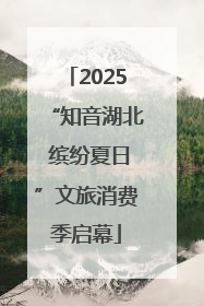 2025“知音湖北 缤纷夏日”文旅消费季启幕