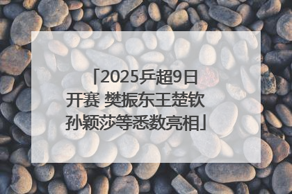 2025乒超9日开赛 樊振东王楚钦孙颖莎等悉数亮相