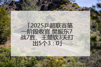 2025乒超联赛第一阶段收官 樊振东7战7胜、王楚钦3天打出5个3∶0
