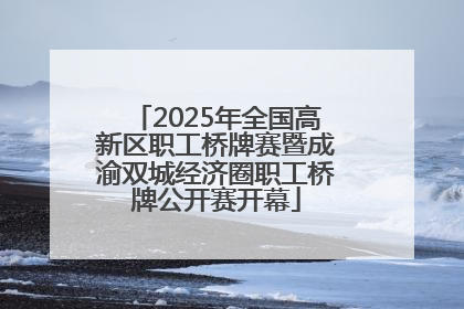2025年全国高新区职工桥牌赛暨成渝双城经济圈职工桥牌公开赛开幕
