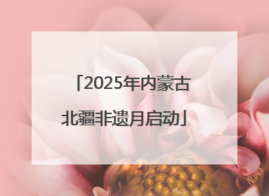 2025年内蒙古北疆非遗月启动