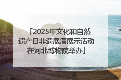 2025年文化和自然遗产日非遗展演展示活动在河北博物院举办