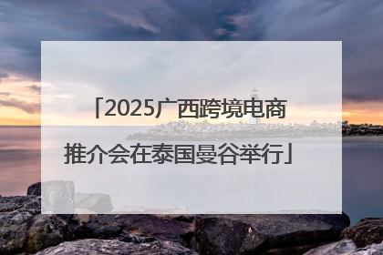 2025广西跨境电商推介会在泰国曼谷举行