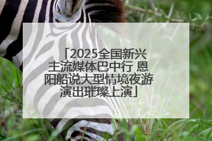 2025全国新兴主流媒体巴中行 恩阳船说大型情境夜游演出璀璨上演